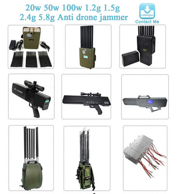 Customized Input Power Drone Jamming Module 10W 30W 50W 100W 1.5G 1.2GHz 2.4G 5.8G